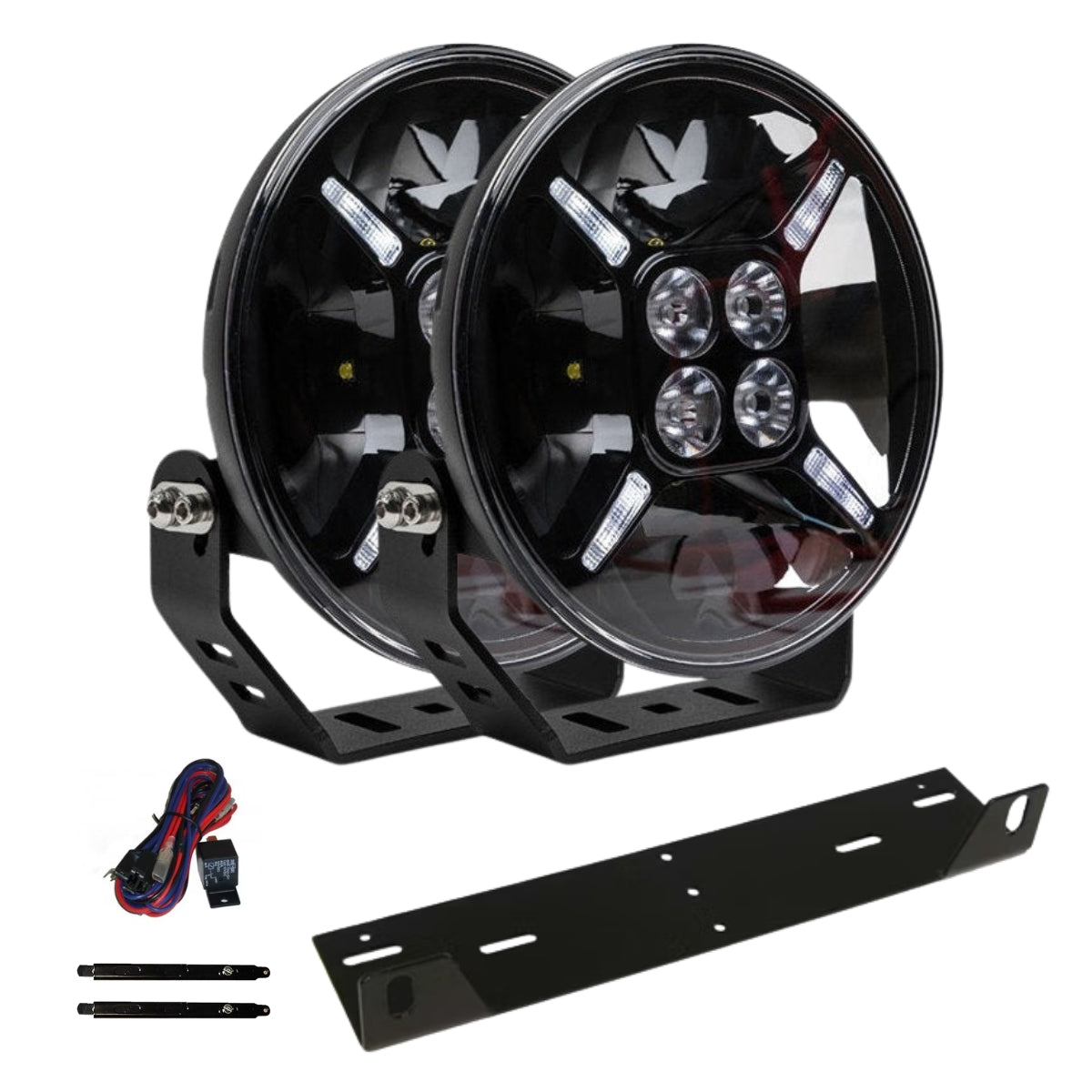 2per-LED Zusatzleuchte LEDFORCE Apex 120W - 218mm - 9"