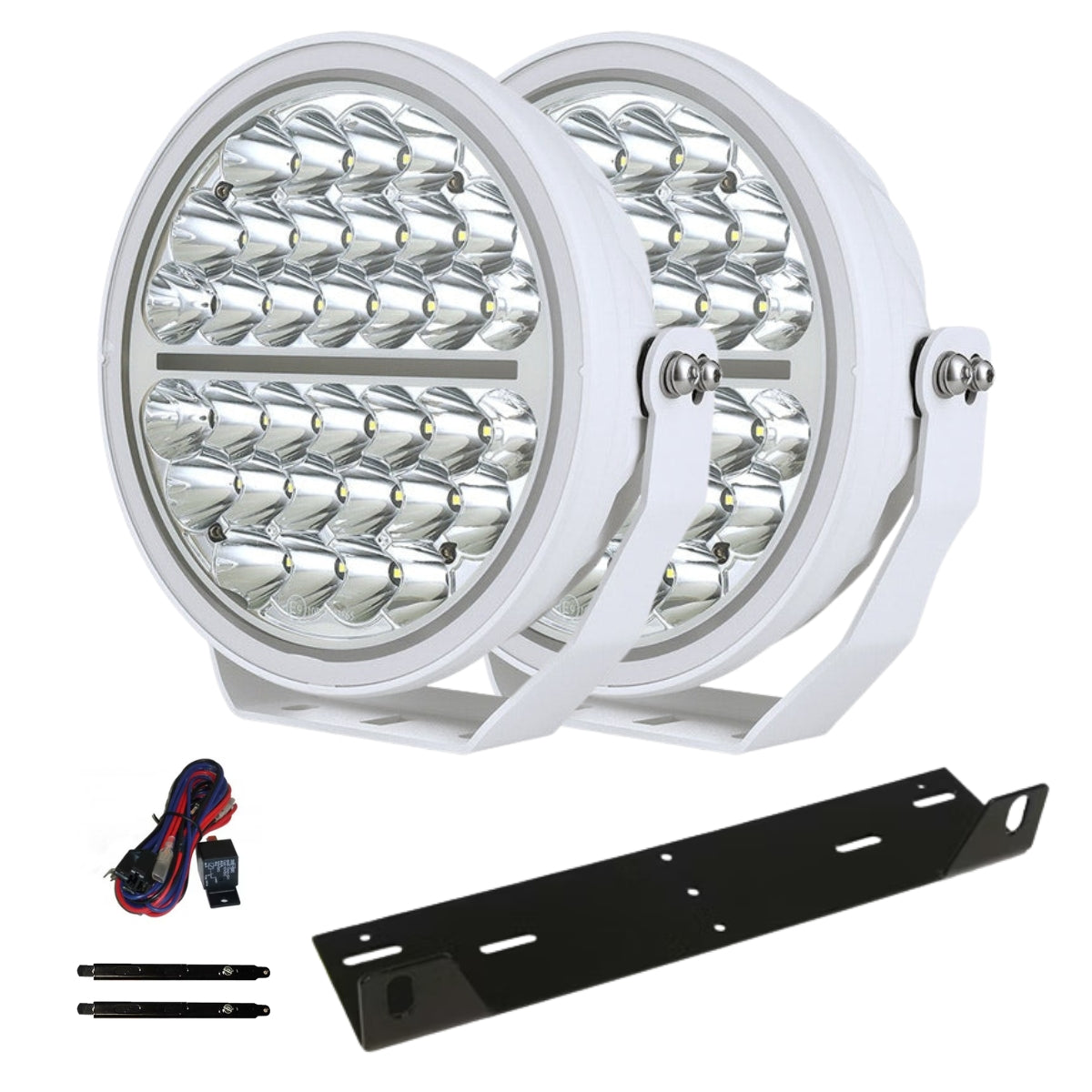 2er-Pack LED Zusatzleuchte LEDFORCE Attention V2 170W – WEISS